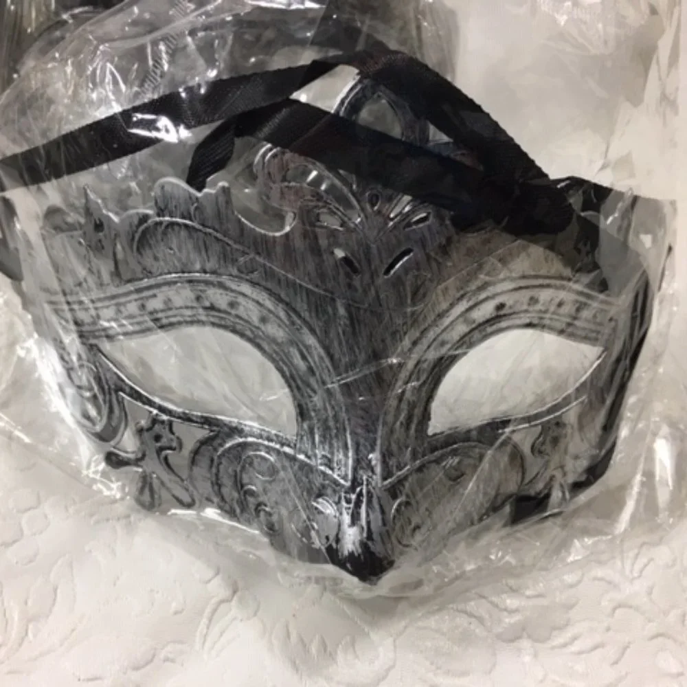 NEW Assorted Designs 11 Victorian Eye Masks Costume Ball Novelty w/Ribbon Ties